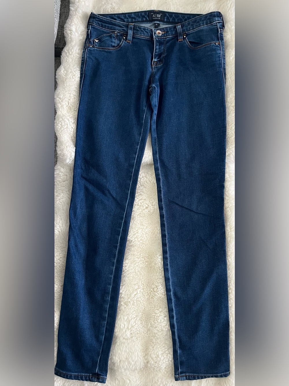 Armani Jeans Dark Indigo Straight-Leg Women's Jeans